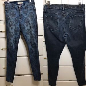 Cookie Johnson Skinny Jean Leggings | Floral stamp ♣️